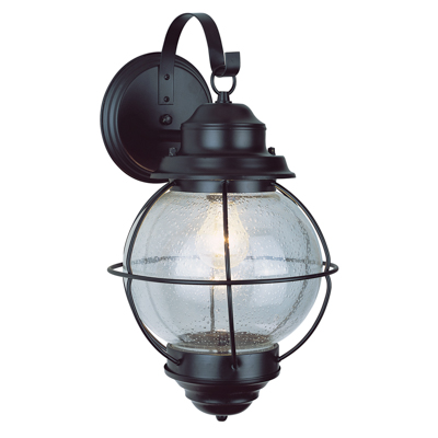 Trans Globe Lighting 69900 BK 1 Light Coach Lantern in Black